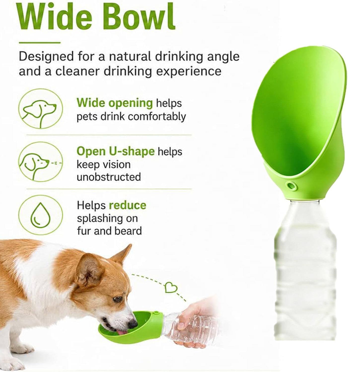 🐕‍🦺Portable Dog Water Bottle Adapter