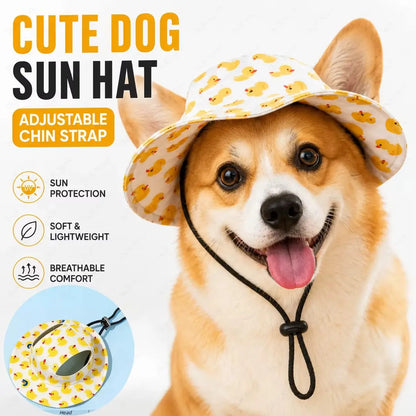 🔥50% OFF🐈🐕 Cute dog sun hat