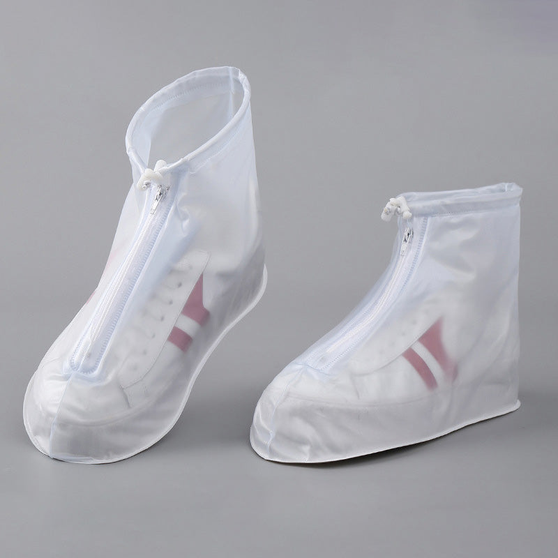 🌦️Waterproof Shoe Covers with Zipper & Adjustable Drawstring