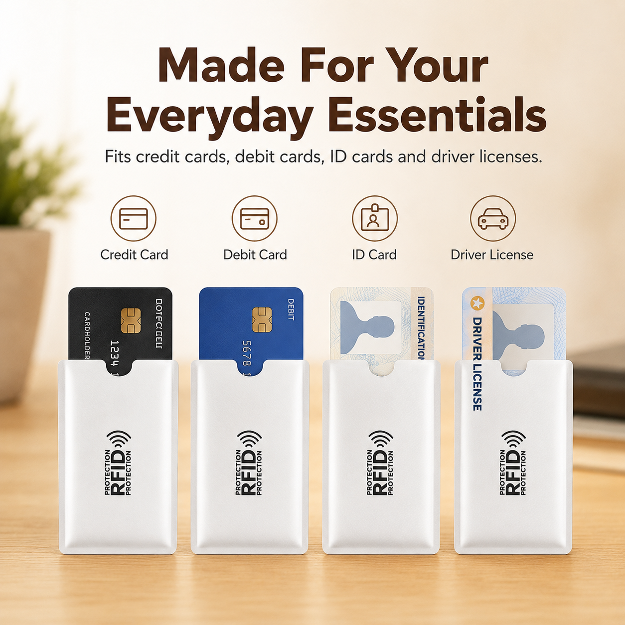 🔥Limited-time 50% off🧲RFID Blocking Sleeves for Credit Cards