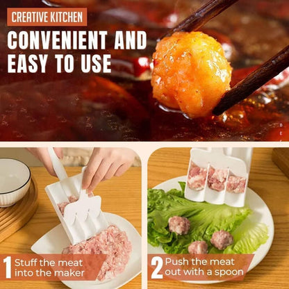 🥩🥬Veg Ball & Kofta Maker Spoon Press