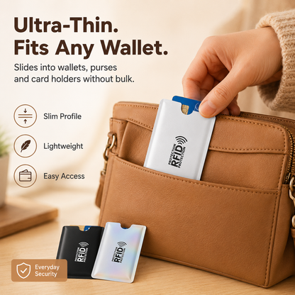 🔥Limited-time 50% off🧲RFID Blocking Sleeves for Credit Cards
