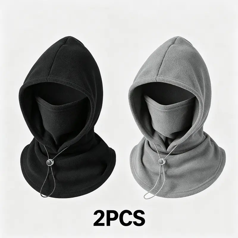 🔥Buy 1 Get 1 Free🔥2-in-1 Flannel Mask & Hat | Windproof Thermal Neck Visor Hat for Cycling 🚴