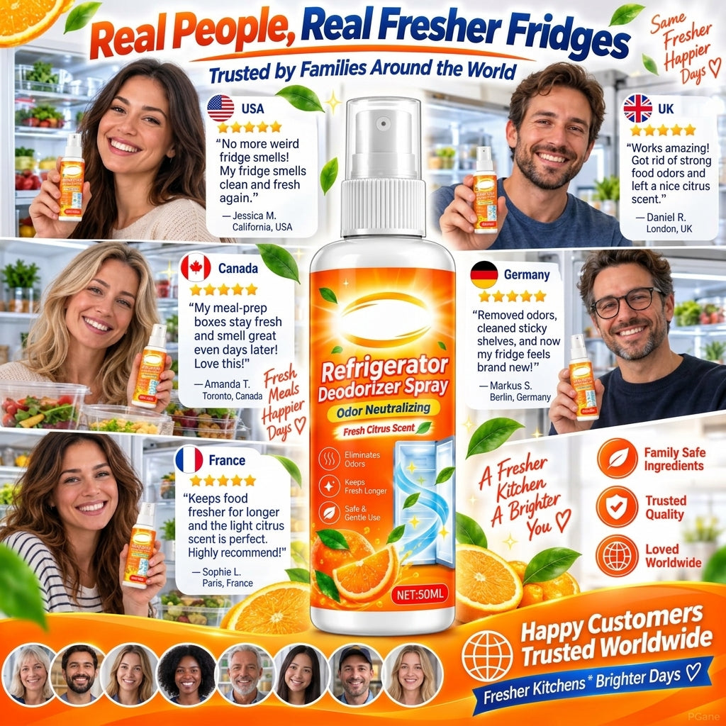 🧊 Half-price offer for the first 50 customers! 🍋 Say goodbye to fridge odors!