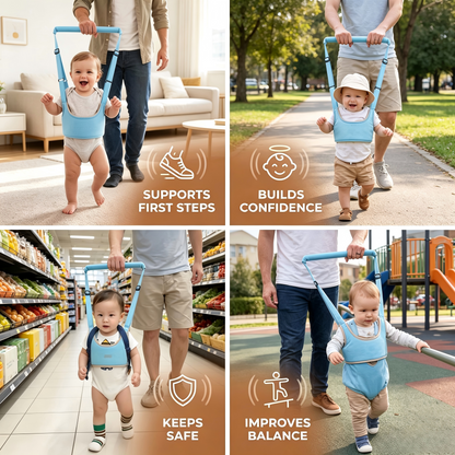 🍼Adjustable Baby Walking Harness with Safety Strap