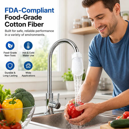 🔥50%off🔥50Pcs Disposable Cotton Tap Filter Bags with 10 Fixed Fastening Straps 💧
