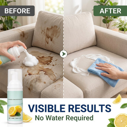 ⏳🔥LIMITED-TIME 50% OFF! ⏰Buy 1 Get 1 Free！Scented Foam Cleaner - Lemon Scent, Multi-purpose Gentle Stain Remover for Home, Kitchen, and Bathroom