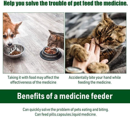 🔥LIMITED-TIME 50% OFF! ⏰🐾 2-in-1 Pet Medicine Feeder — Easier Pill & Liquid Medication for Dogs & Cats