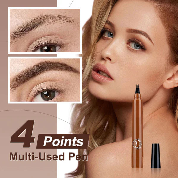 💥Buy one get one free🎁Waterproof Four-tip Beard and Eyebrow Pen✨