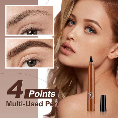 💥Buy one get one free🎁Waterproof Four-tip Beard and Eyebrow Pen✨