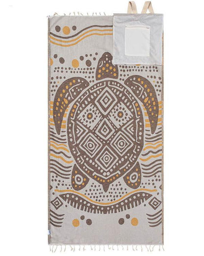 ⏰Limited-time 50% off 🏖️2-in-1 Convertible Towel & Backpack with Inner Zip Pocket & Sand-Repelling Fabric