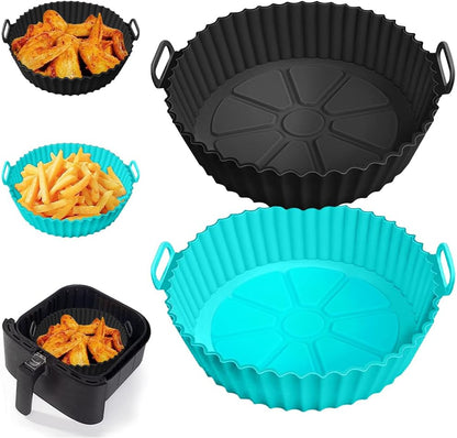🔥2026 HOT SALE🔥6-Piece Silicone Baking Tray Set For Air Fryers