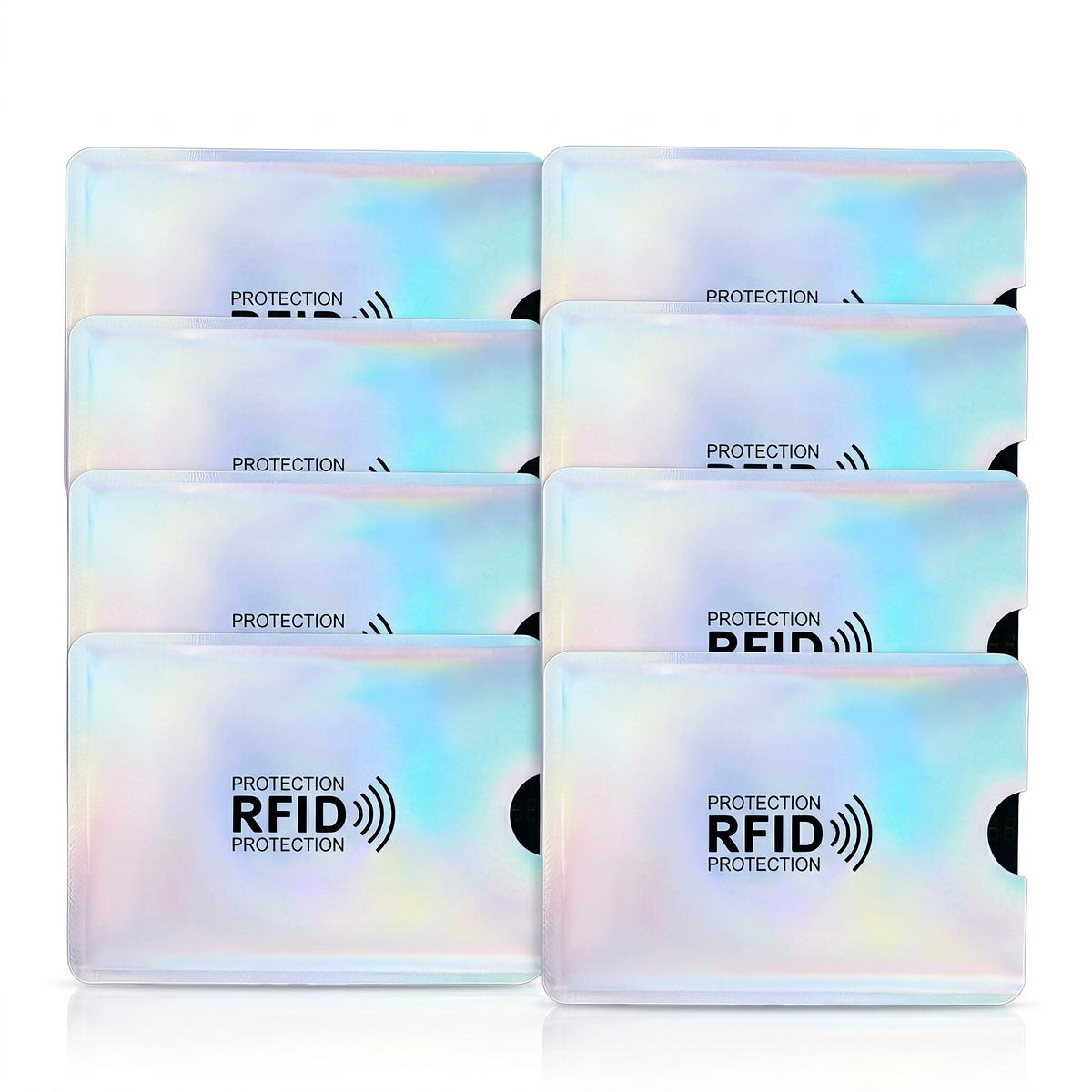 💳8 Pack RFID Blocking Anti Theft Card Sleeves RFID Blocking Card Sleeves