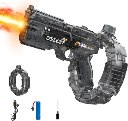 💥50%OFF🔫2026 New Large Capacity Electric Water Gun Toy, Automatic High-Speed Continuous Fire with LED Flashlight