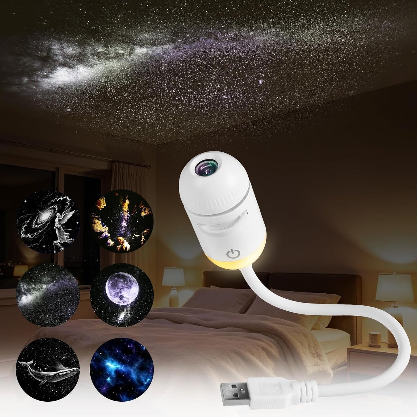 💥2026 HOT SALE💥Galaxy Night Projector