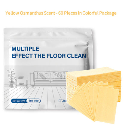 🧹 50% OFF NOW!✨ 100-Pieces Multi-Effect Floor Cleaning Sheets – Powerful Stain Removal & Fresh Scent 🌿