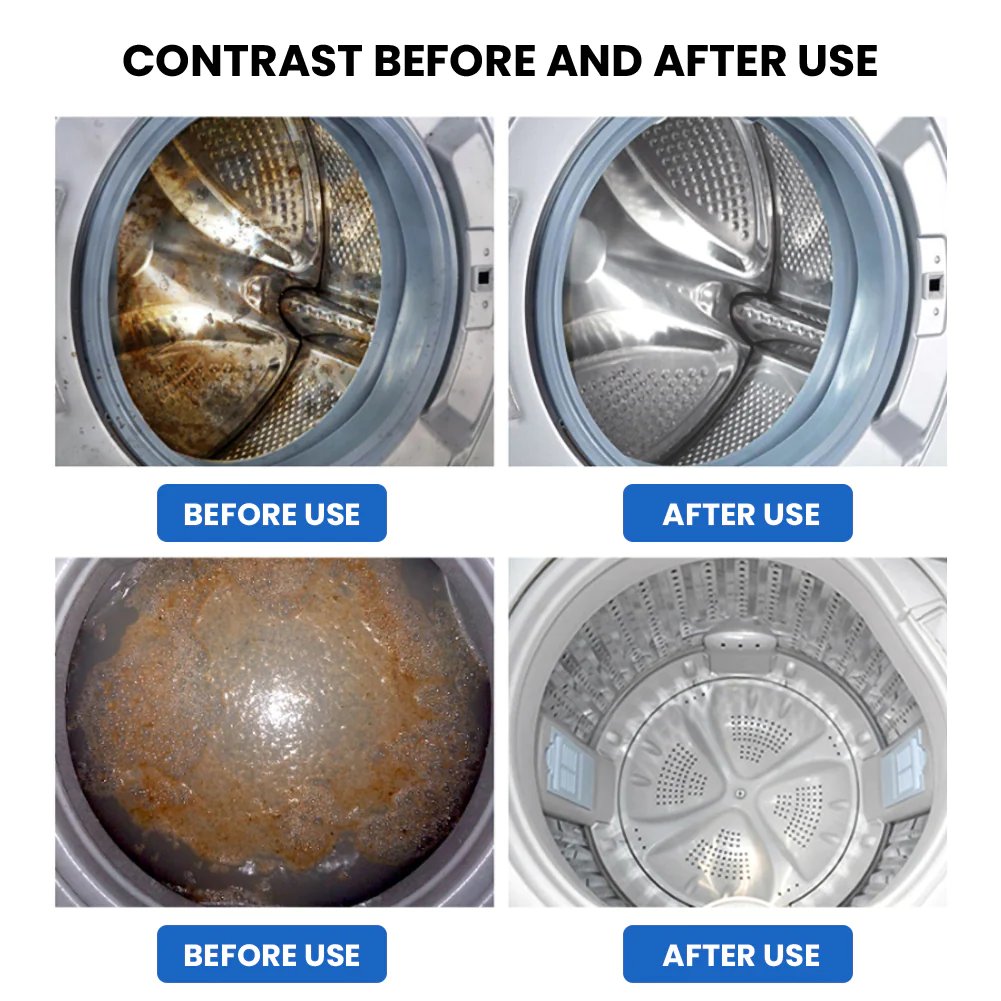 🧽50% OFF! ✨ Washing Machine Deep Cleaner Tablets
