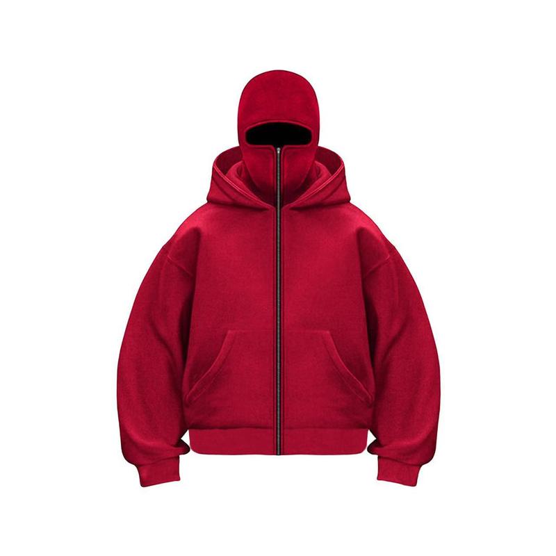 📢 Last Day Sale 56% OFF💥❄️Men’s Balaclava Zip Hoodie for Winter Sports Streetwear and Cold Weather Training