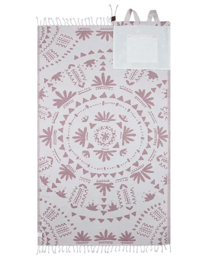 ⏰Limited-time 50% off 🏖️2-in-1 Convertible Towel & Backpack with Inner Zip Pocket & Sand-Repelling Fabric