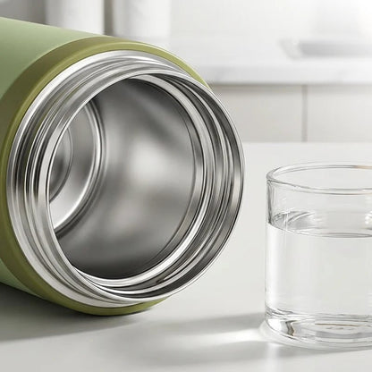 ⚡8K+ SOLD! 💥Stainless Steel Vacuum Insulated Bottle with Lidded Cup