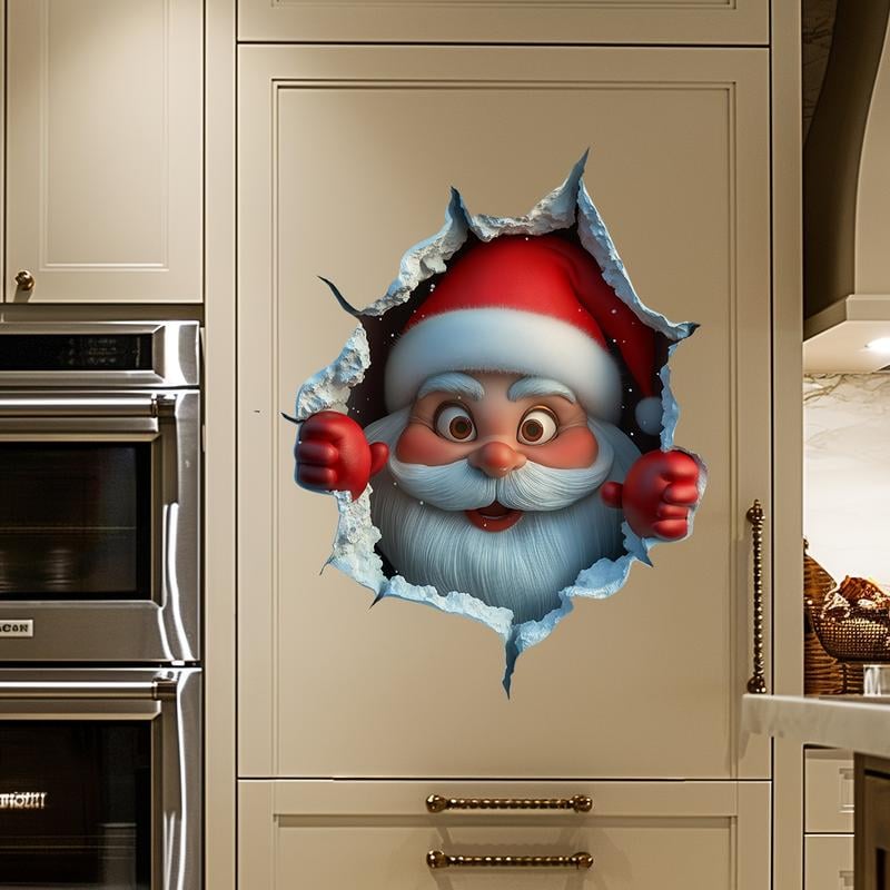 🎄Pre‑Christmas Sale｜Buy One, Get One FREE! Christmas Sale 50% OFF🎅 Creative Christmas Wall Stickers for Home Decoration