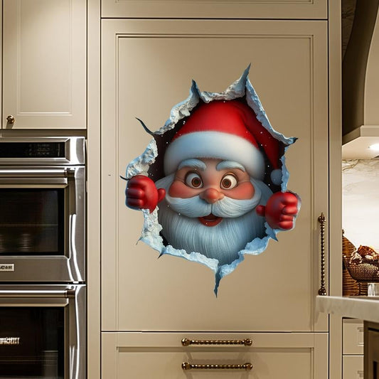 🎄Pre‑Christmas Sale｜Buy One, Get One FREE! Christmas Sale 50% OFF🎅 Creative Christmas Wall Stickers for Home Decoration