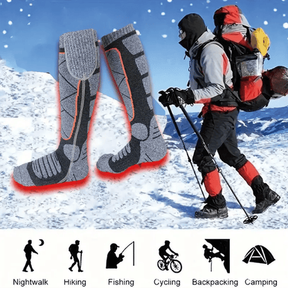 🥳 Enjoy 50% off now! 🥳 A massive hit for 2026—over 50,000 pairs sold! 🔥🧦 Rechargeable heated socks—featuring carbon-fiber rapid-heating technology, they’re the perfect choice for skiing, hiking, and staying warm all winter long! 🛡️✅