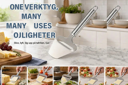 🔥 Half-price offer for the first 50 customers 🔥High-Quality Stainless Steel Cheese Slicer