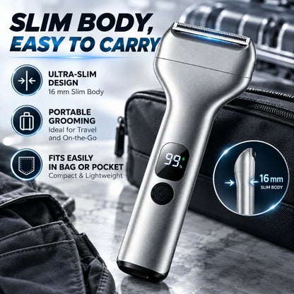 🪒 First 50 customers enjoy 50% off! 🔥 Rechargeable reciprocating electric shaver for men