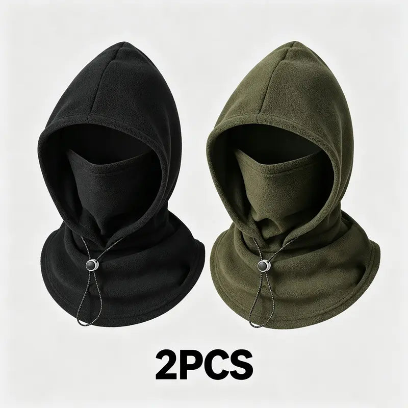 🔥Buy 1 Get 1 Free🔥2-in-1 Flannel Mask & Hat | Windproof Thermal Neck Visor Hat for Cycling 🚴