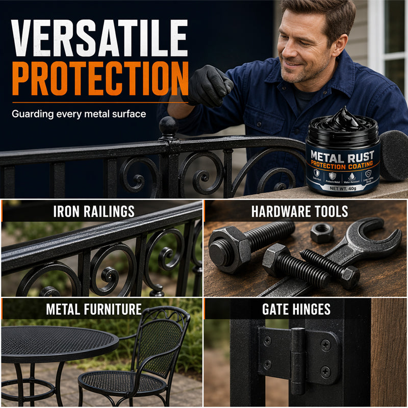 🎨🖌️Metal Rust Protection Black Repair Paste