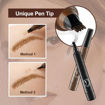 💥Buy one get one free🎁Waterproof Four-tip Beard and Eyebrow Pen✨