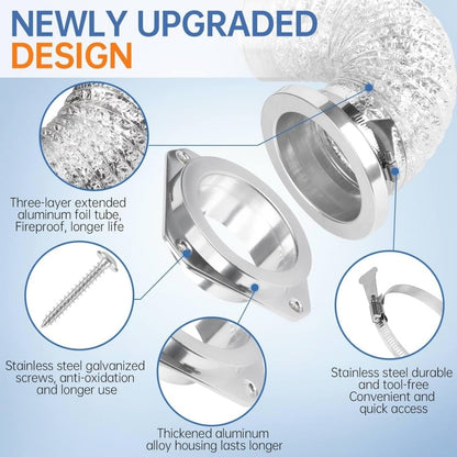 🔥50%OFF🔥Magnetic Dryer Vent Coupling Connector Kit