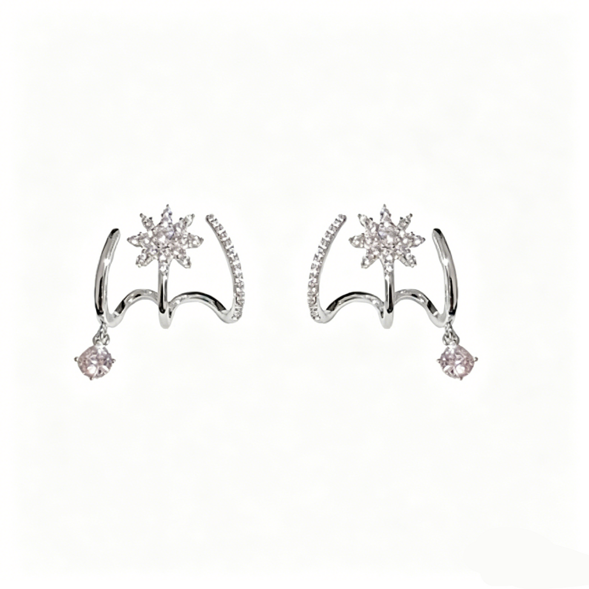 ✨Upgraded version💎2026 NEW STYLE💎Sparkling Claw Earrings for Women，✅ Limited time offer – trendy earrings! Grab your pair before they're gone! 💎👂