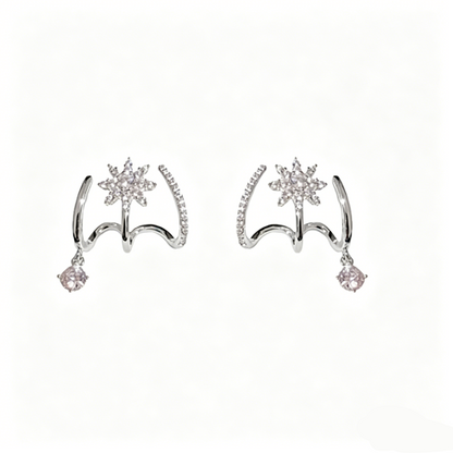 ✨Upgraded version💎2026 NEW STYLE💎Sparkling Claw Earrings for Women，✅ Limited time offer – trendy earrings! Grab your pair before they're gone! 💎👂