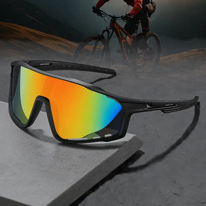 ✨ 50%off ✨ New Arrival: Photochromic UV-Protective Sports Sunglasses - Windproof & Sand-Resistant Cycling & Hiking Eyewear