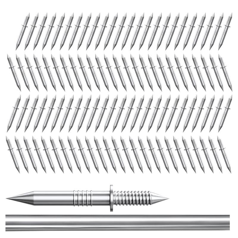 📌Double-Headed Skirting Thread Seamless Nail Non Marking