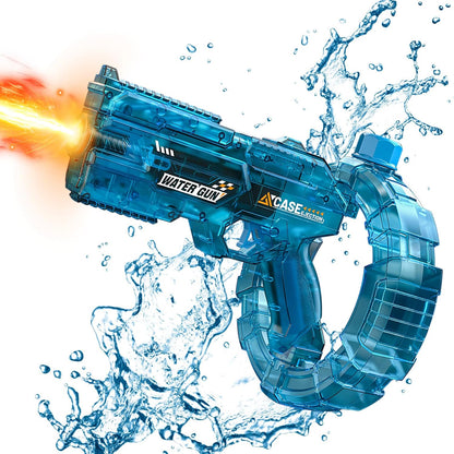 💥50%OFF🔫2026 New Large Capacity Electric Water Gun Toy, Automatic High-Speed Continuous Fire with LED Flashlight