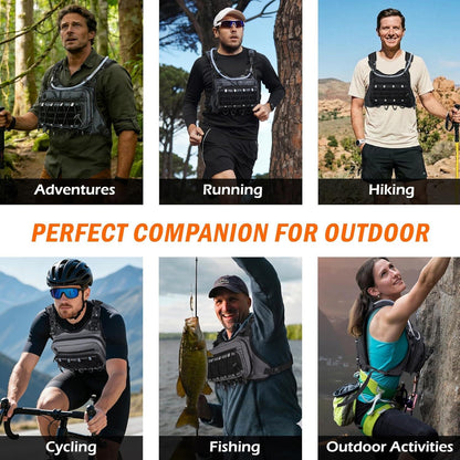 🔥HOT SALE 50% OFF🍲Men's running vest with 2-liter water bladder