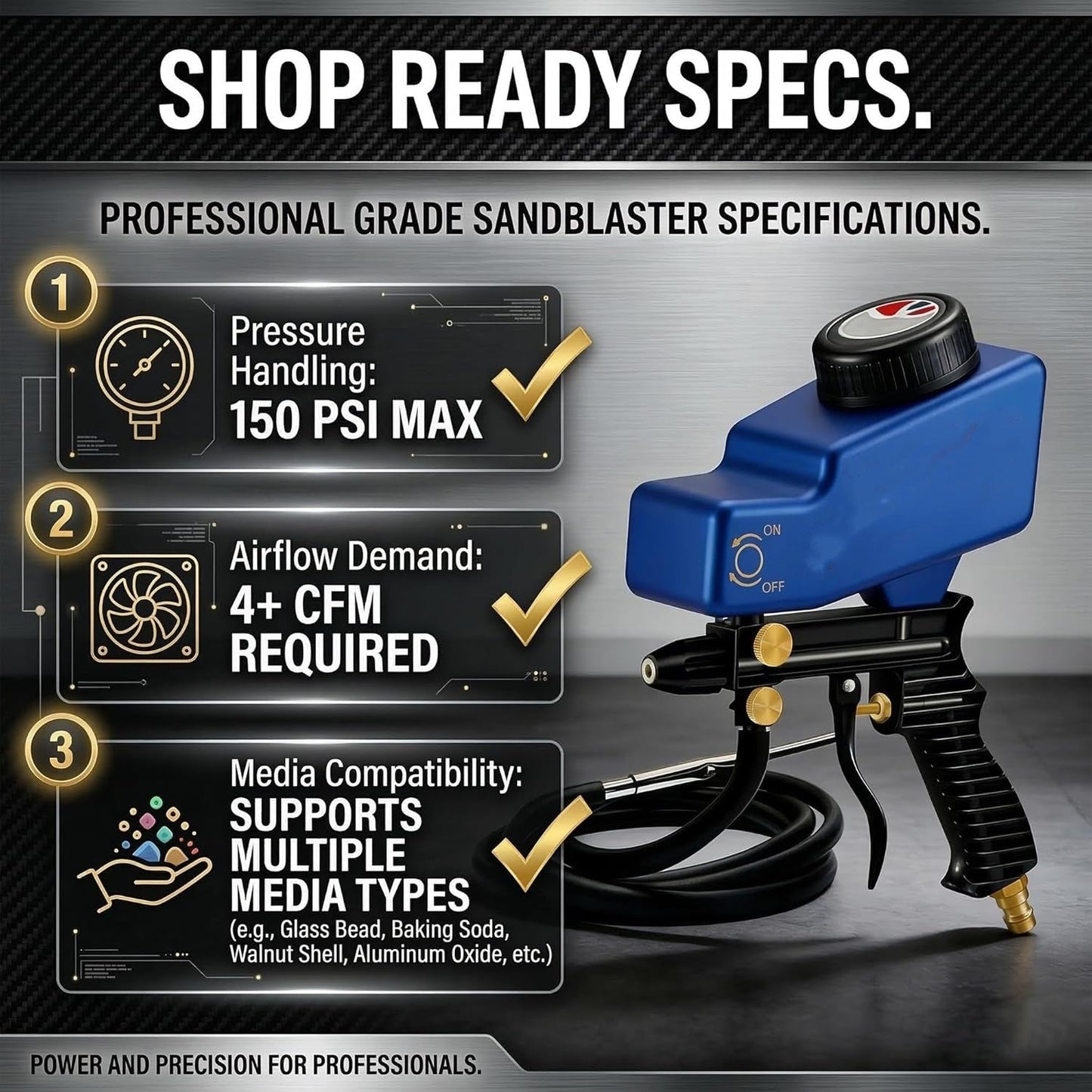 ⚙️Sand Blaster Gun Kit for Air Compressor