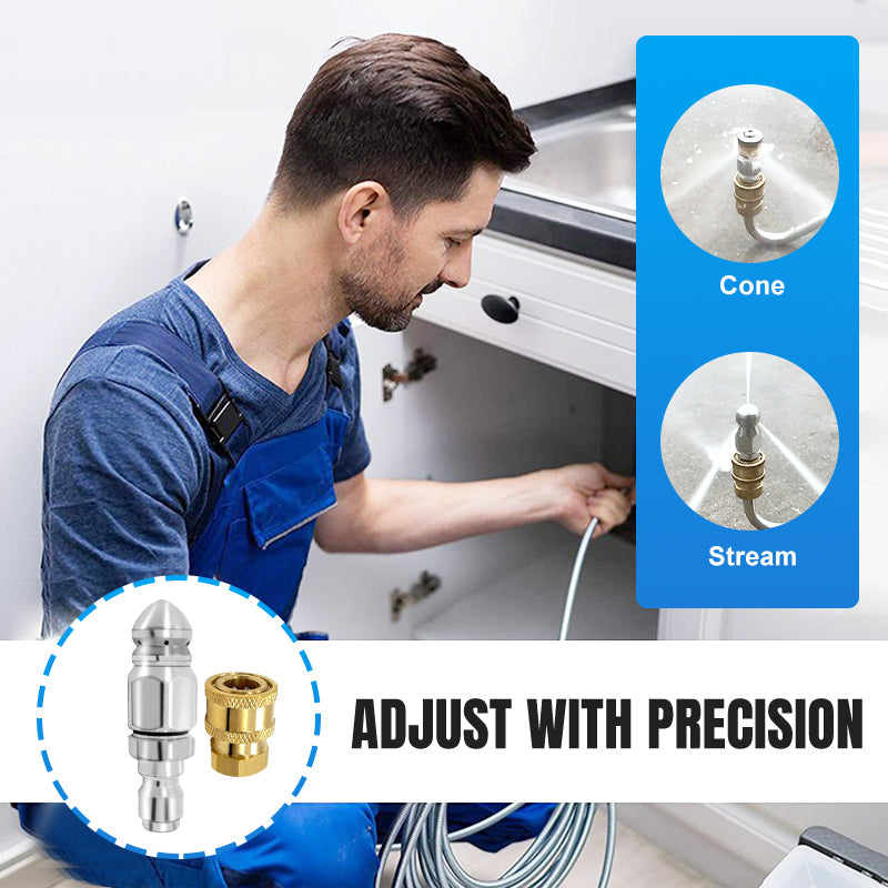 🔥 BUY 1 GET 1 FREE🔥Powerful Pipe Cleaning and Unclogging Nozzle