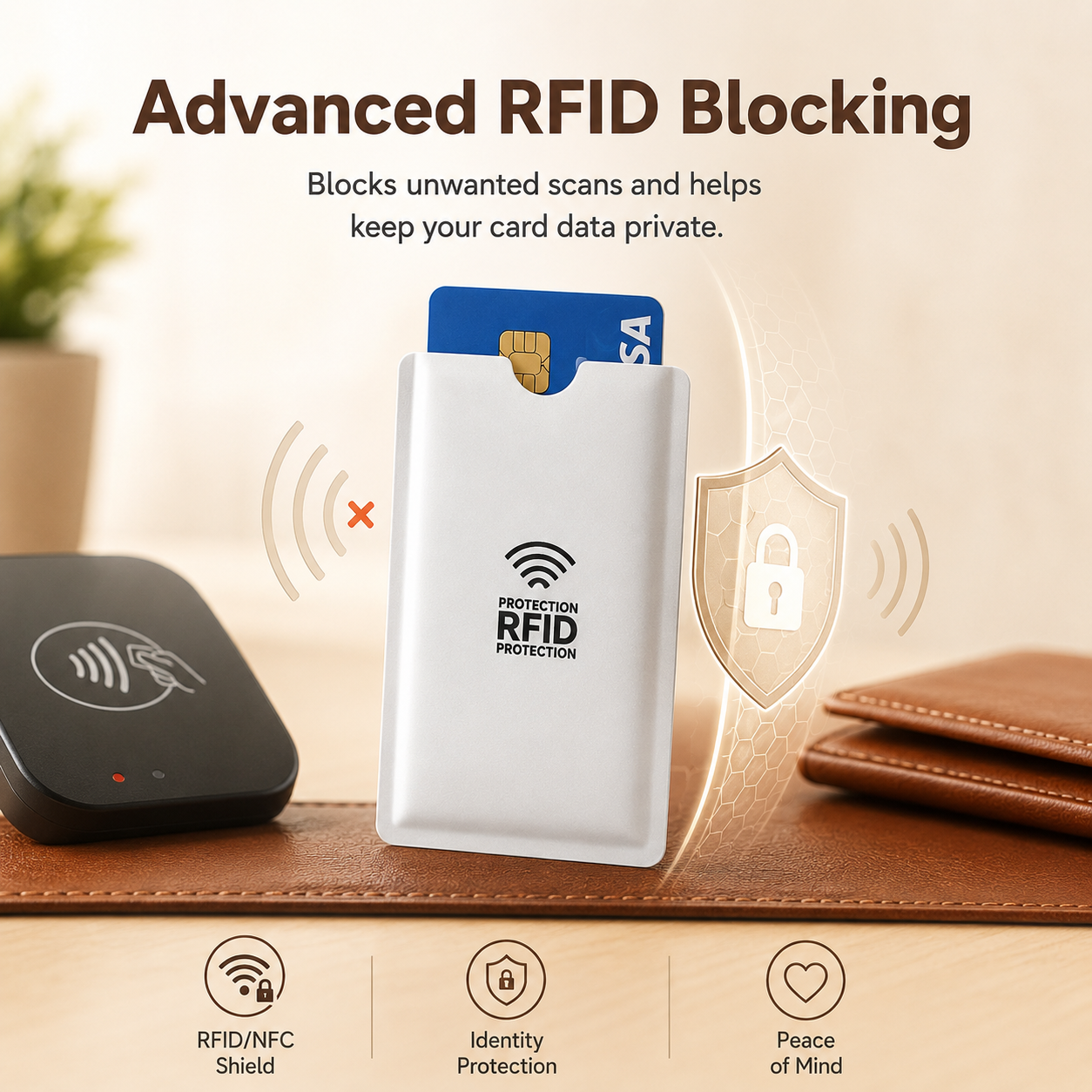 🔥Limited-time 50% off🧲RFID Blocking Sleeves for Credit Cards