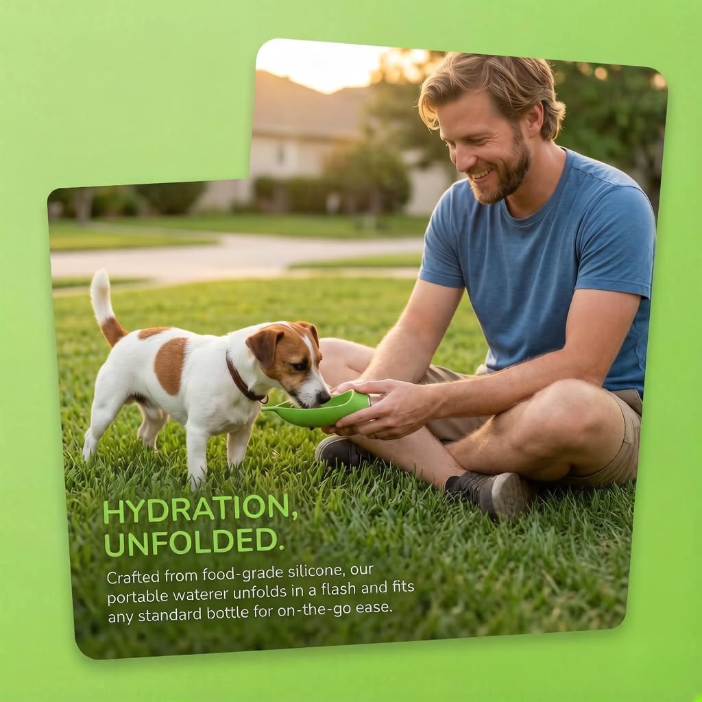 🐕‍🦺Portable Dog Water Bottle Adapter