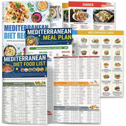 🔥2026 Mediterranean Diet Food List (with Diabetic Recipes)