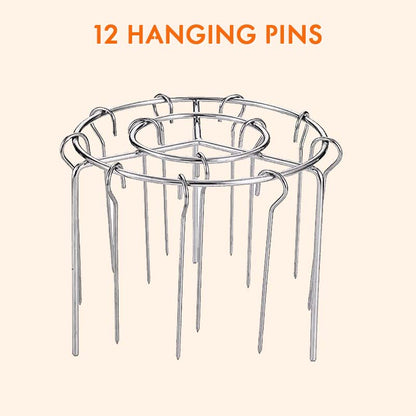 🔥Air Fryer Skewers Rack 🍢 Stainless Steel Vertical Skewers Rack