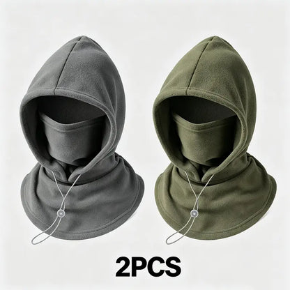 🔥Buy 1 Get 1 Free🔥2-in-1 Flannel Mask & Hat | Windproof Thermal Neck Visor Hat for Cycling 🚴