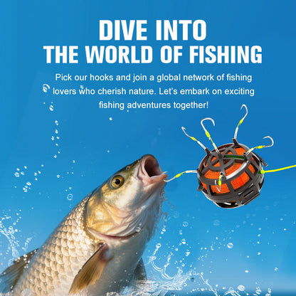 ☀️Limited-time 50% off🥇Reverse Bottom Bait Cage Fishing Hook