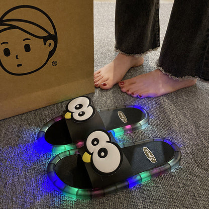 🔥Last Day Sale 50% OFF⏰🩴👀Cute Slippers With Cartoon Motifs That Glow👣🎁