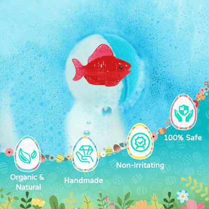 💥50%OFF🛁 Natural Bath Bombs for Kids with Mega Bubbles & Surprise Inside✨