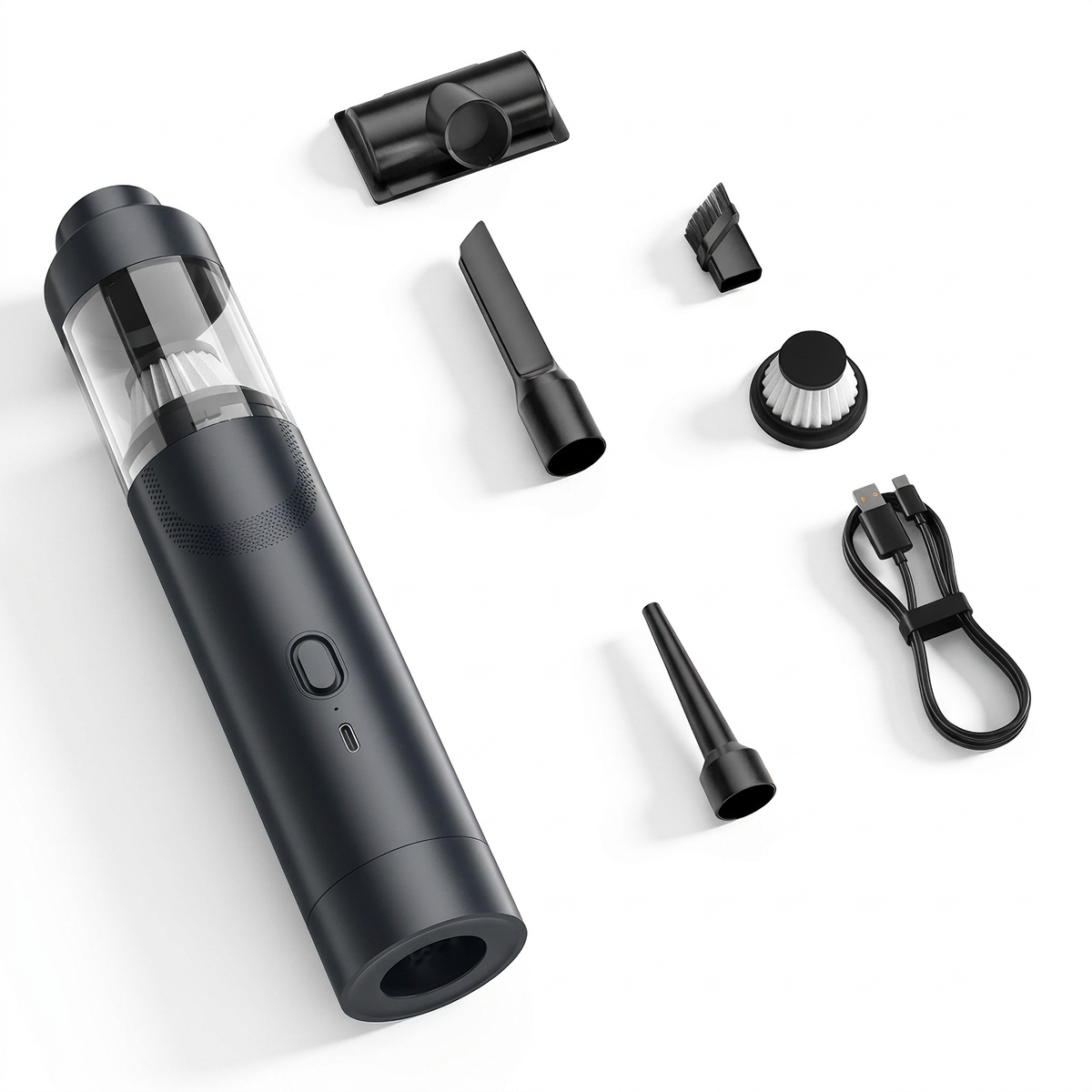 ✨4-in-1 Mini Car Portable Cordless Handheld Vacuum Cleaner